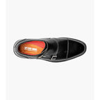 Stacy Adams Boswell Cap Toe Double Monk Strap Shoes Black 25779-001