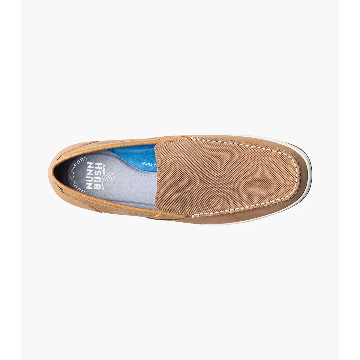 Nunn Bush Luca Moc Toe Venetian Slip On Shoes Leather Tan  85173-240