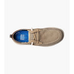 Nunn Bush Brewski Moc Toe Slip On Walking Shoes Stone 84902-275