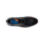 Nunn Bush Ozark II Plain Toe Chukka Boot Leather Black Tumbled 85090-007