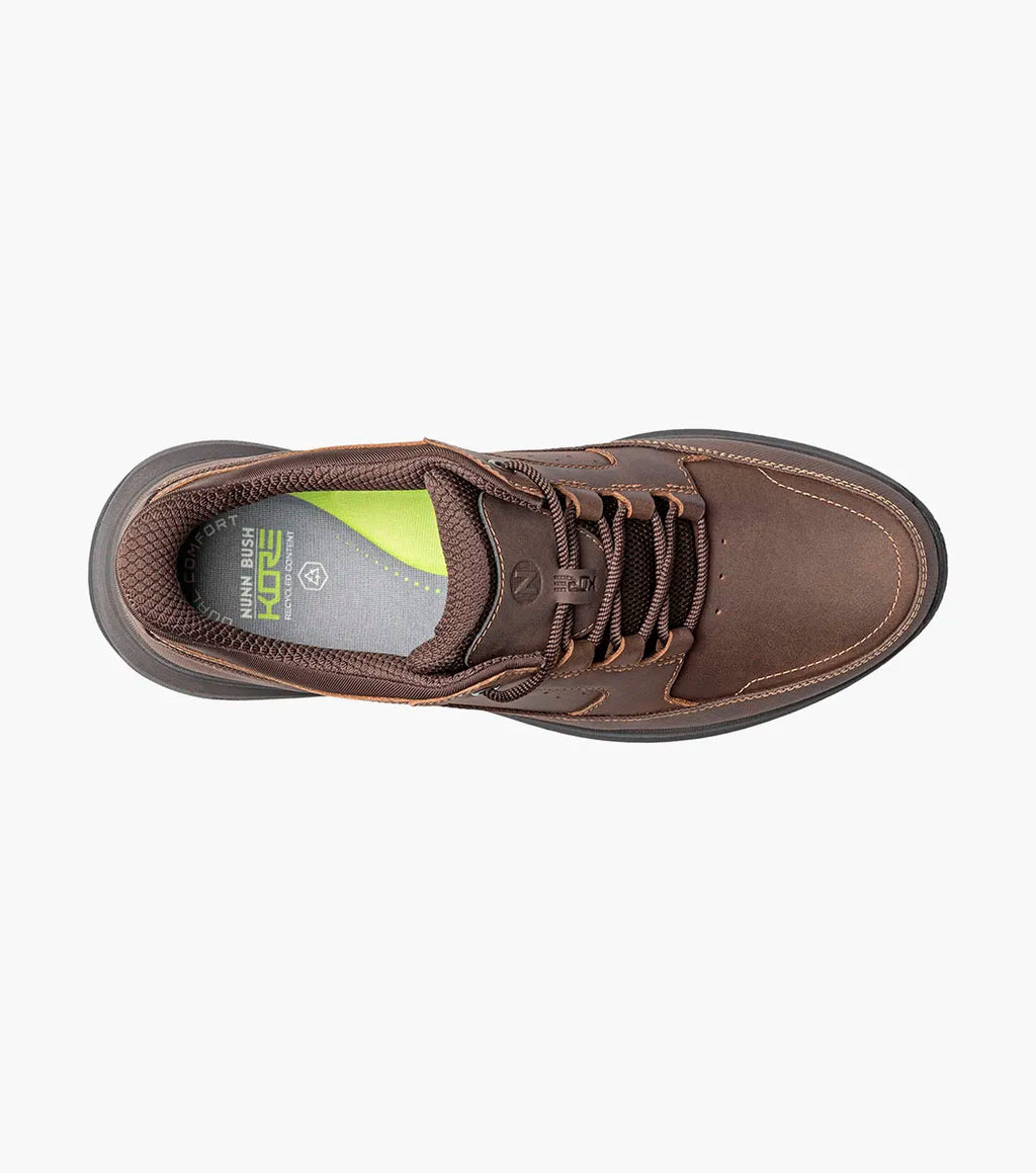 Nunn Bush KORE Taz EZ Hands Free Moc Toe Oxford 85191-215 Brown CH
