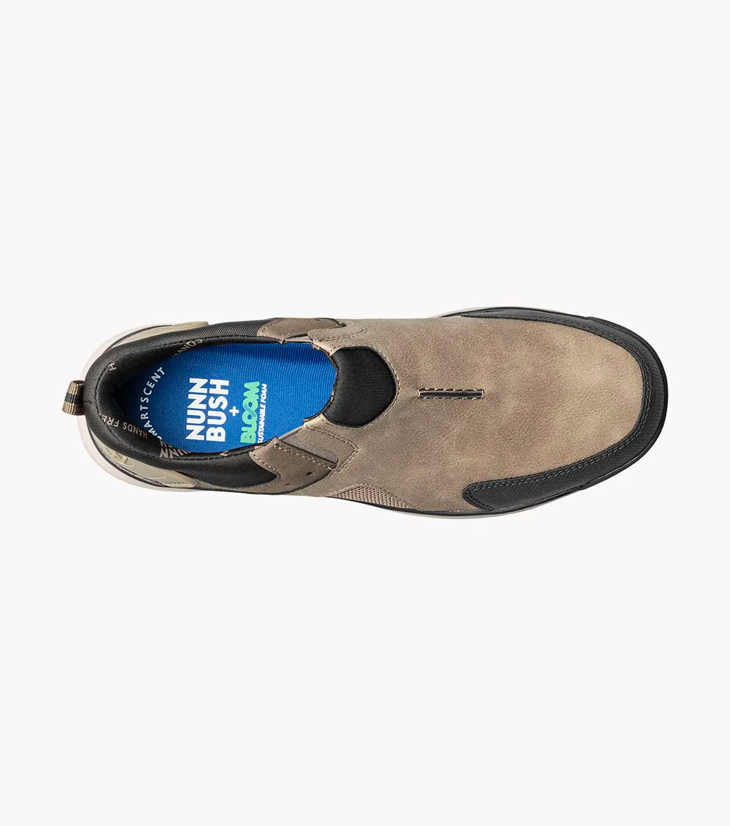 Nunn Bush Sedona EZ Moc Toe Slip On Sneaker Cement Multi 885135-054