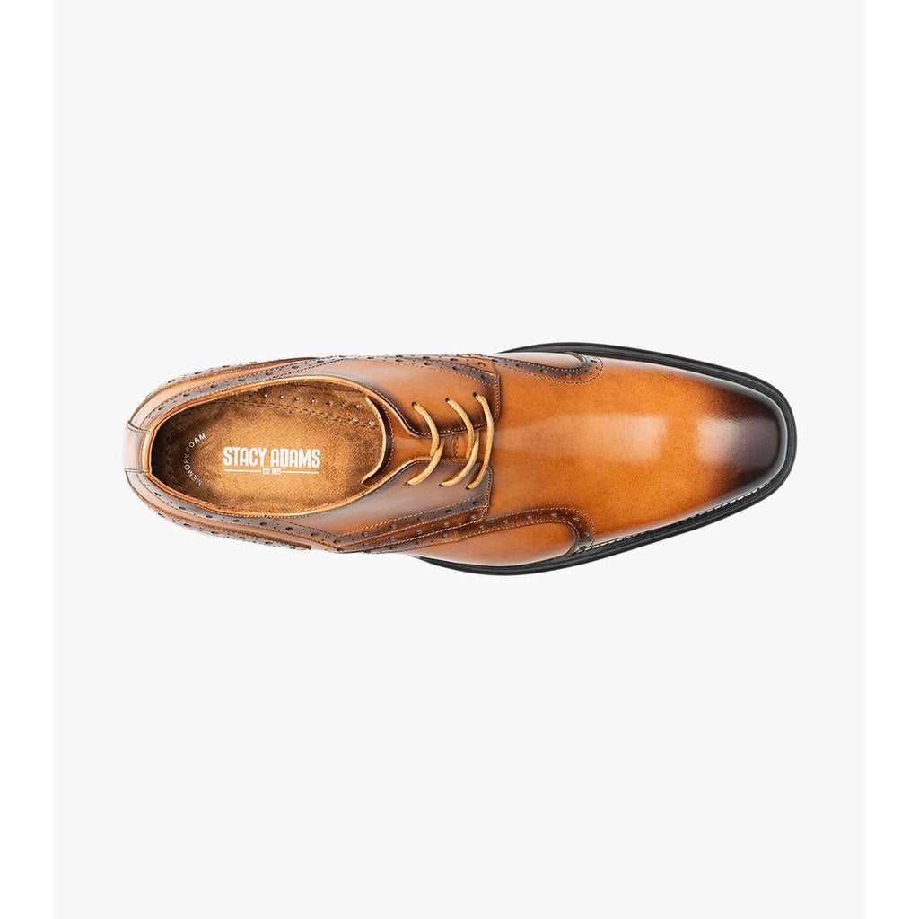 Stacy Adams Alexander Plain Toe Oxford Dress Shoes Tan 25791-240