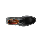 Stacy Adams Thompson Plain Toe Elastic Lace Boot Black 25730-001