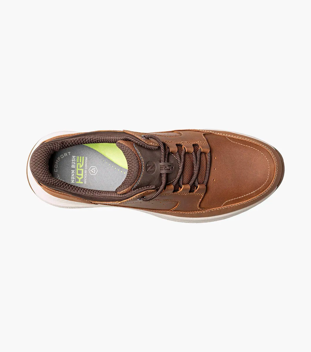 Nunn Bush KORE Taz EZ Hands Free Moc Toe Oxford 85191-238 Tan Multi
