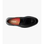 Stacy Adams Hayes Moc Toe Penny Slip On Shoes Leather Black 25735-001
