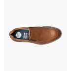 Nunn Bush Hyde II Moc Toe Slip On Shoes Comfortable Cognac 81360-221