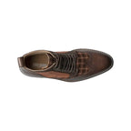Stacy Adams Finnegan Wingtip Lace-Up Boot Brown Multi 25427-249