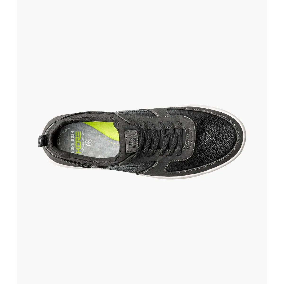 Nunn Bush KORE City Rally Moc Toe Sneaker Black 85179-001