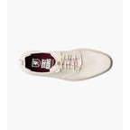 Stacy Adams Synchro Plain Toe Elastic Lace Up Sneaker Cream Shoes 25518-113