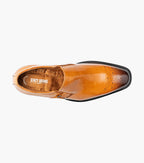 Stacy Adams Alistair Plain Toe Ornament Slip On Tan 25792-240