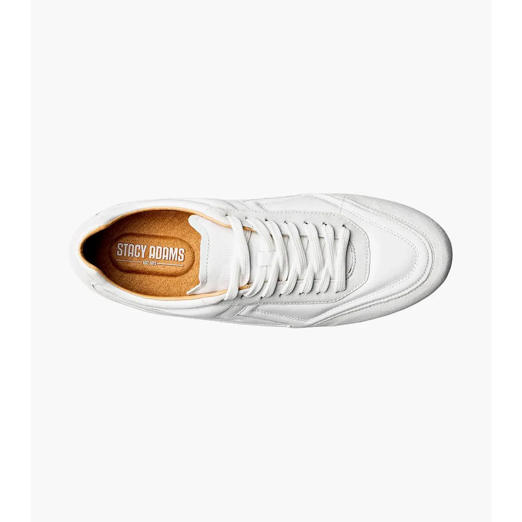 Stacy Adams Action 150 Sporty Lace Up Sneaker White 25797-100