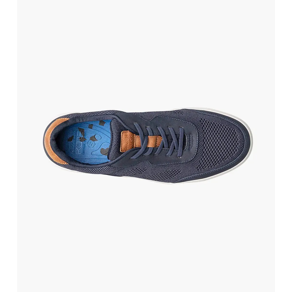 Nunn Bush Kortside Knit Moc Toe Sneaker Navy Multi 85209-492
