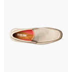 Stacy Adams Ridgely Moc Toe Slip On Casual Shoes Natural 25758-280