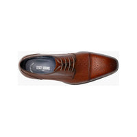 Stacy Adams Silsbury Cap Toe Oxford Men's Shoes Cognac 25675-221