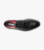 Stacy Adams Franchetti Cap Toe Oxford Leather Shoes 25812-001 Black