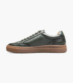 Stacy Adams Dorian Moc Toe Lace-Up Sneaker Green 25749-300