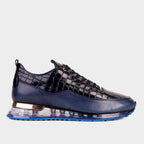 Vinci The Marseille Navy Blue Leather Men Sneaker