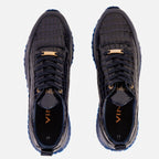 Vinci The Marseille Navy Blue Leather Men Sneaker