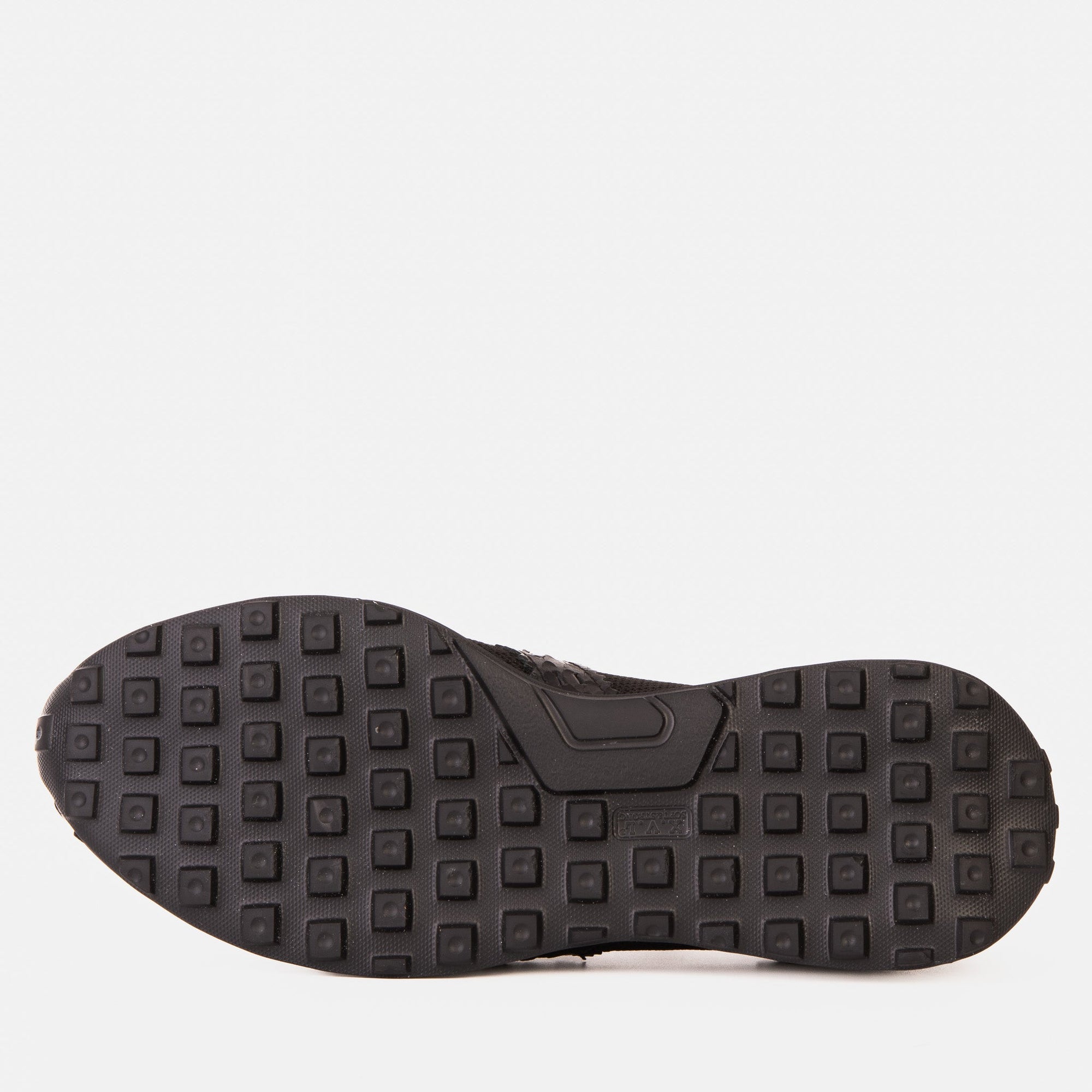Vinci The Aslan Black Knitted & Leather Men Sneaker