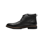 Nunn Bush Ozark II Plain Toe Chukka Boot Leather Black Tumbled 85090-007