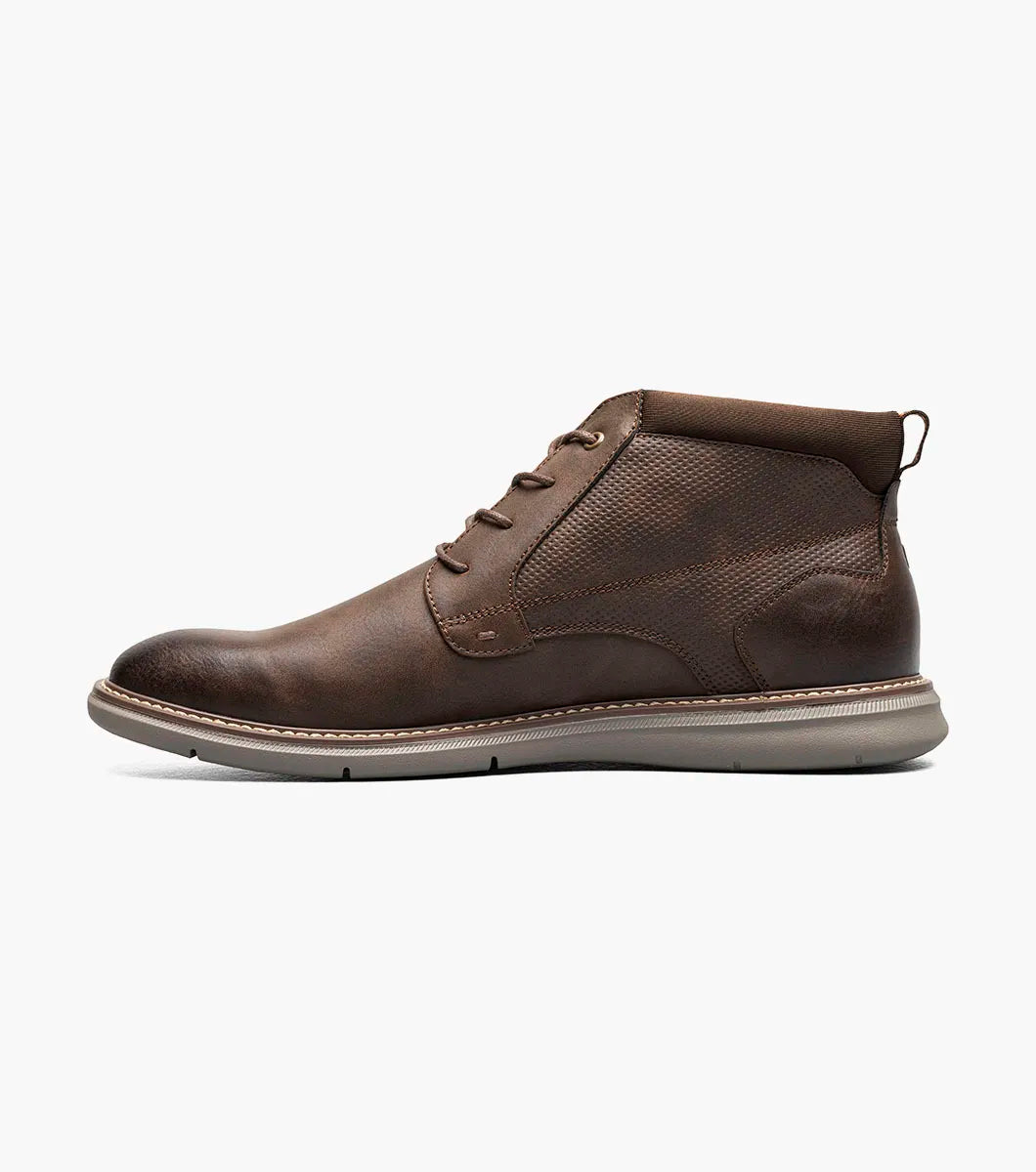 Nunn Bush Chase Plain Toe Chukka Dress Modern Boot Brown Multi 85049-249