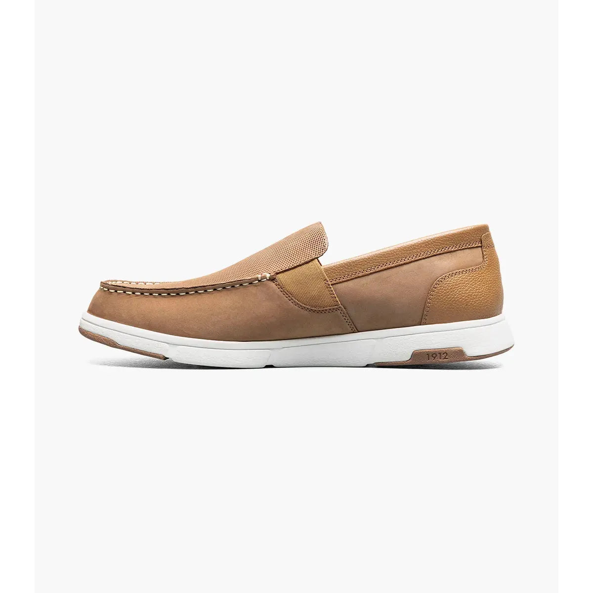 Nunn Bush Luca Moc Toe Venetian Slip On Shoes Leather Tan  85173-240