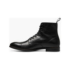 Stacy Adams Henry Cap Toe Lace Up Boot Leather Black  25718-001