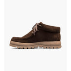 Stacy Adams Dublin II Moc Toe Boot Suede Brown 63169-200