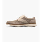 Nunn Bush Griff Knit Plain Toe Oxford Walking Shoes Taupe Multi 85099-261