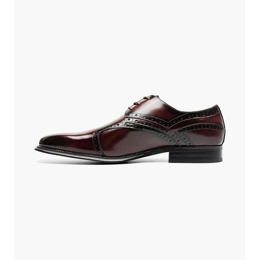 Stacy Adams Alexander Plain Toe Oxford Dress Shoes Burgundy 25791-601