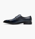 Stacy Adams Martino Cap Toe Oxford Leather Blue 25833-400