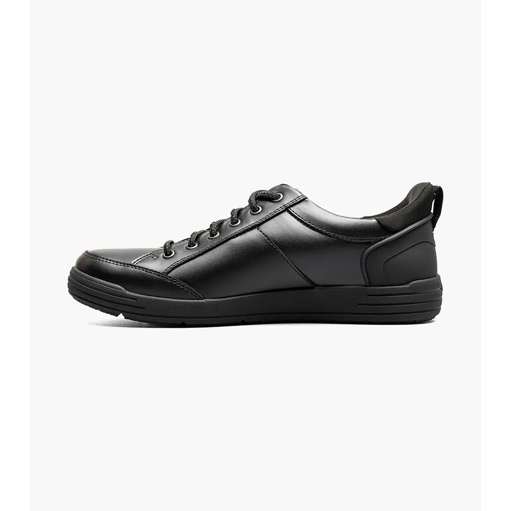 Nunn Bush KORE City Walk Work EZ Lace Up Toe Oxford Shoes Black 85160-001