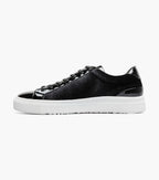 Stacy Adams Dante Lace To Toe Sneaker Patent Leather Black 25806-001