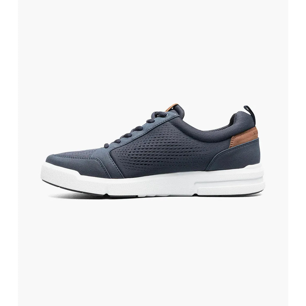 Nunn Bush KORE City Rally Mesh Moc Toe Sneaker Navy Multi 85157-492