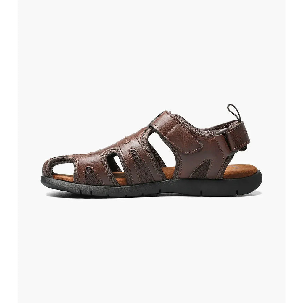 Nunn Bush Rio Grande Closed Toe Fisherman Sandal Tan 84748-240