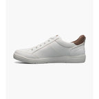 Nunn Bush KORE City Walk EZ Lace To Toe Oxford Sneaker White 85152-100