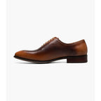 Stacy Adams Hallquist Plain Toe Oxford Shoes Leather Toffee 25742-235