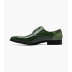 Stacy Adams Palmento Modified CapToe Oxford Dress Shoes Green Multi 25740-340