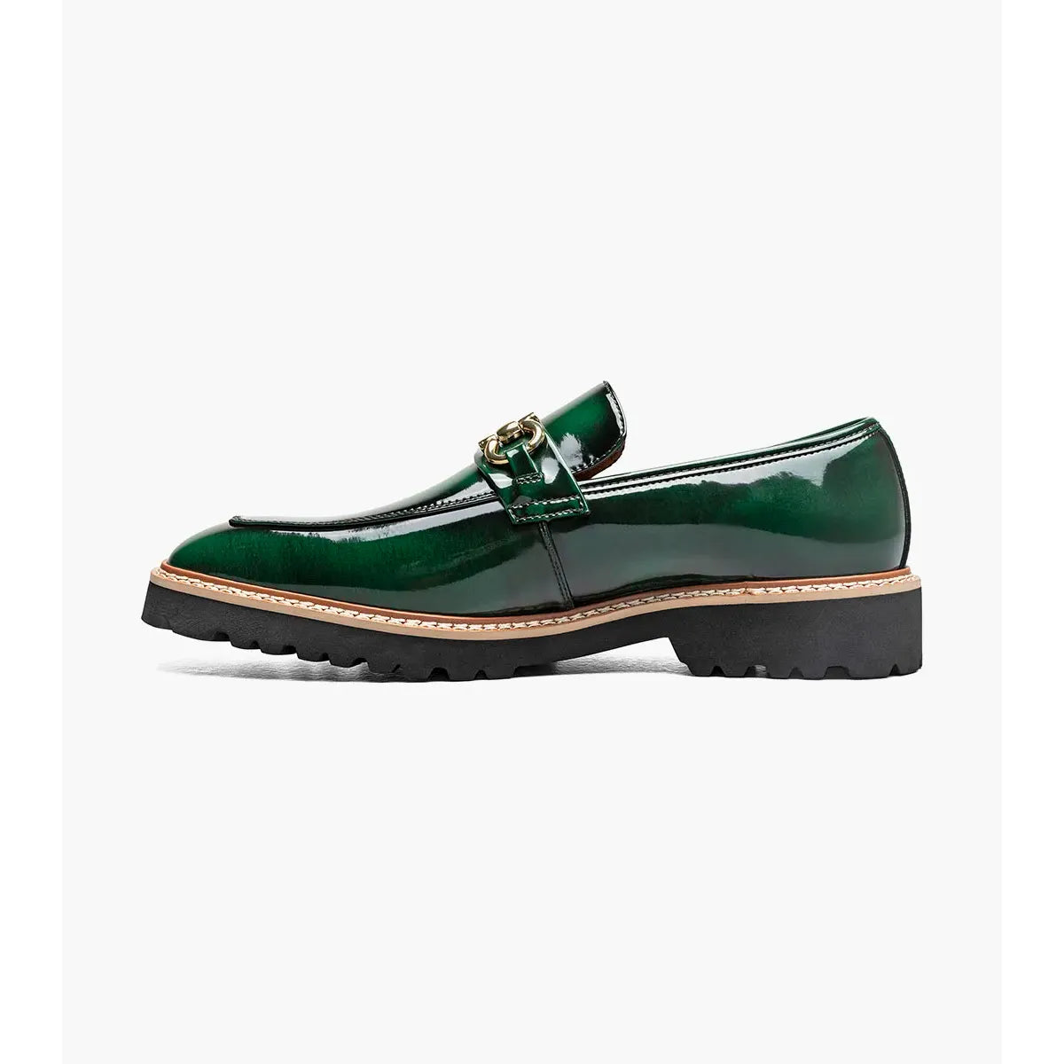 Stacy Adams Carabello Moc Toe Bit Slip On Green 25804-300