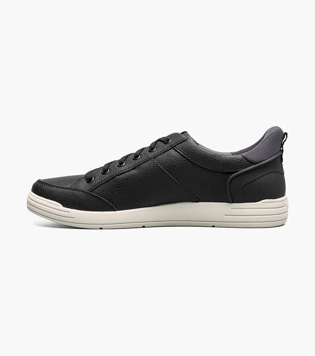 Nunn Bush KORE City Walk EZ Lace To Toe Oxford Sneaker Black Multi 85152-009