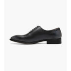 Stacy Adams Hallquist Plain Toe Oxford Shoes Leather Gray 25742-020