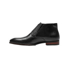 Stacy Adams Kaius Plain Toe Double Monk Strap Boot Black 25733-001