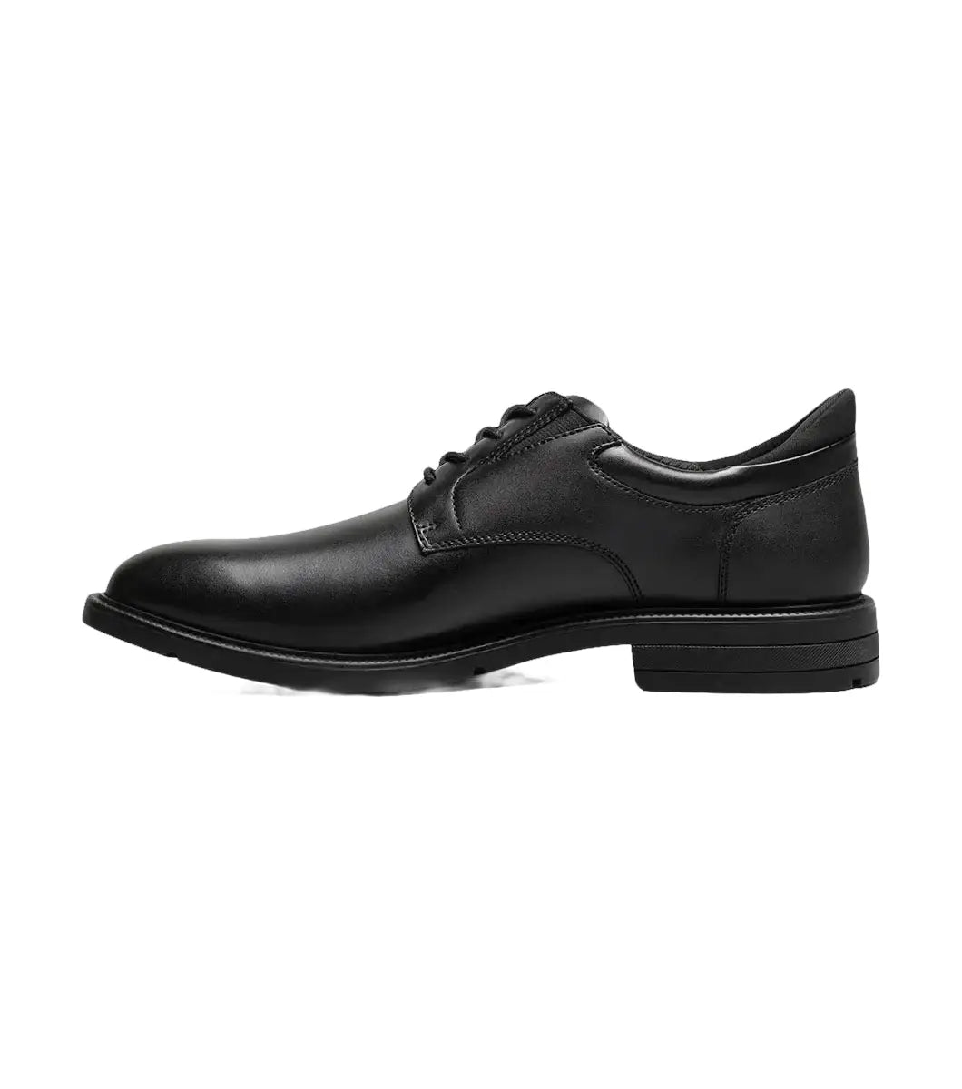 Nunn Bush KORE EZ Icon Plain Toe Oxford Shoes Black 85144-001