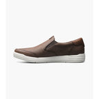 Nunn Bush KORE City Walk Moc Toe Slip-On Walking Shoes Brown 84820-200