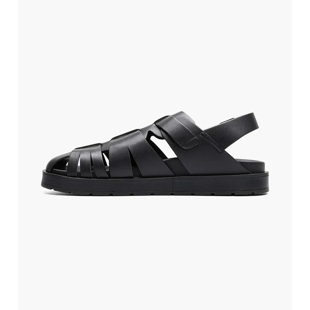 Stacy Adams Largo Slingback Buckle Sandal Black 25773-001