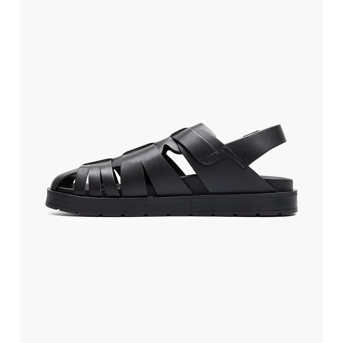 Stacy Adams Largo Slingback Buckle Sandal Black 25773-001