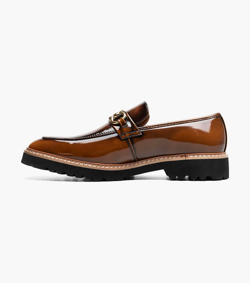 Stacy Adams Carabello Moc Toe Bit Slip On Brown Multi 25804-249