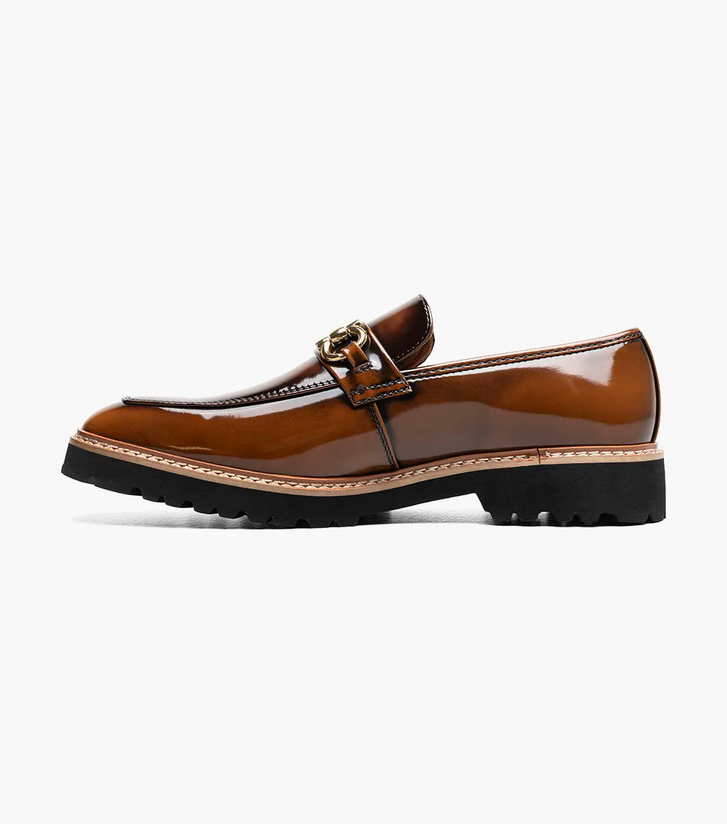 Stacy Adams Carabello Moc Toe Bit Slip On Brown Multi 25804-249
