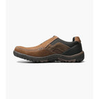 Nunn Bush Quest Moc Toe Slip On Casual Shoes Tan Multi 84827-238